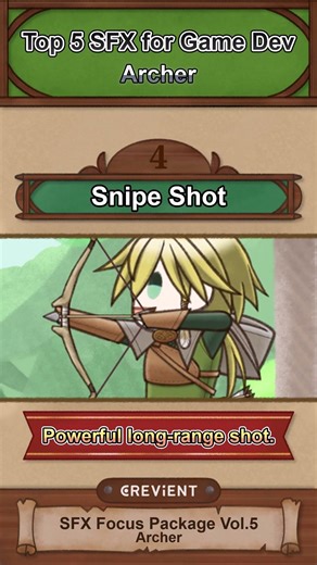 Top 5 SFX for Game Dev : Archer