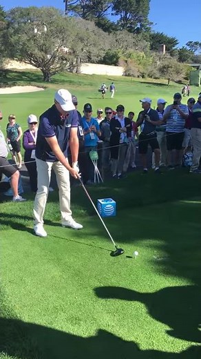 Steve Stricker #golf swing driver off 2 at Pebble Beach golf course #rydercup #stevestricker #pga