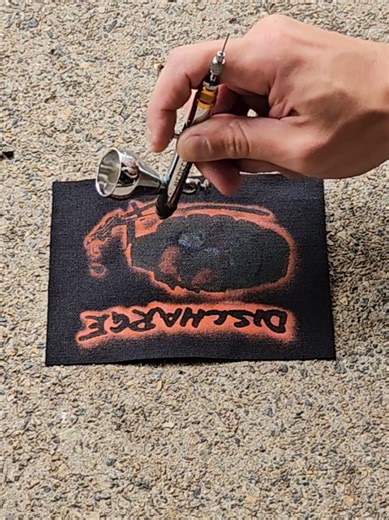 DIY Airbrushed Patches for Your Style