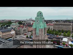 Helsinki Railway Station 🇫🇮 | Iconic Art Nouveau Landmark & City Gateway in 4K
