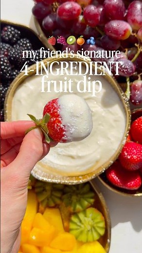 BEST Fruit Dip!