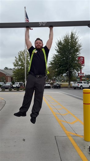 Directing the drive thru from.. above?!?🤨 #viral #mypleasure #drivethru #chickfila #work | Chick-fil-A Winterville