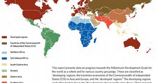 The UN Divides the World into 10 'Regional Groupings'