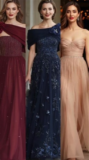 3 Luxury Couture Evening Gowns | Elegant Wedding & Formal Wear Designs #eleganceinmotion
