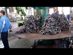 Semi automatic Anchor Chain making machine 02