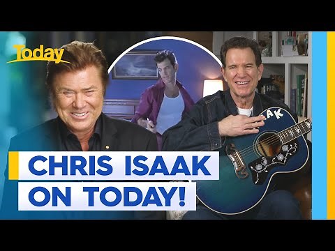 Chris Isaak catches up with Today | Today Show Australia