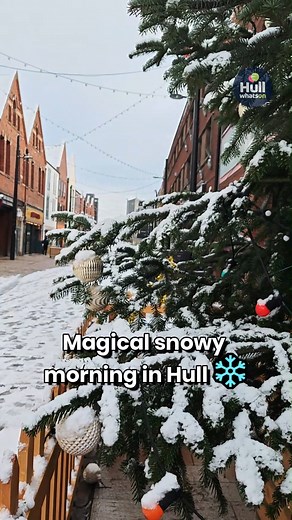 76K views · 1.3K reactions | We all woke up to a nice surprise this Thursday morning, and there’s even more on the way! 朗 The Hull Christmas lights switch-on starts from 5:30pm this evening (20th Nov), and there are festivities outside St Stephen’s too.  Don’t miss it!  | Hull What's On | Facebook