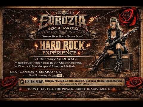 🎸 EUROZIA ROCK RADIO 🎸 Where real rock never dies 🎸 Just PURE HARD ROCK energy 🔥
