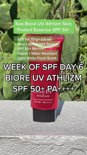 Okay, this @bioreuv_official sunscreen made several points!! #weekofsunscreen #spftok #skintok #bioresunscreen #sunscreen #skincare #bioreuv #spf