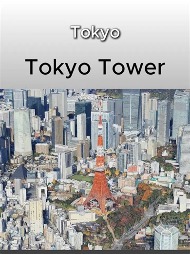 Tokyo / Tokyo Tower Earthrough – Fly Through the World. Silent cinematic flights over the world's most beautiful cities and landmarks. Just pure aerial views, smooth orbits, and the feeling of soaring above the Earth. From iconic skylines to hidden gems, experience every destination from a bird's-eye perspective. Perfect for relaxation, focus, sleep, or dreaming of travel. New cities and journeys added regularly. Follow & turn on notifications to never miss a flight. Earthrough – Where the journ