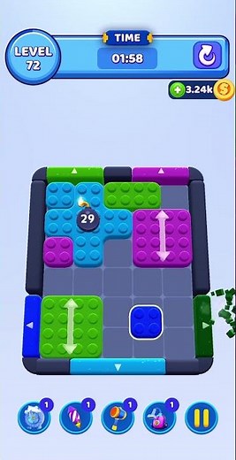 Color block level 72 GAME walkthrough