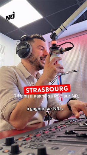 Wow 🫨 Tiffany a gagné sa PS5 sur NRJ avec la FNAC Strasbourg Kléber 😍 La manette était cachée Jardin des 2 Rives, les indices étaient Parc, Eau, Voisins et Passerelle ! Vous auriez trouvé ? 📍 Prochaine fois on cache où ? | NRJ Strasbourg