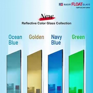8.8K views · 142 reactions | Nasir Float Glass has introduces European Standard Reflective Color Glass. With a range of beautiful color variation, design your dream property with NFGIL Reflective Color Glass. #nfgil #floatglass #reflectivecolorglass #architecturalglass | Nasir Float Glass Industries Ltd. | Facebook
