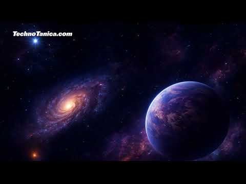 Infinity Spiral over Kepler-90i - TechnoTanica