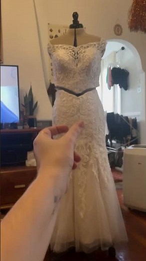 Burlesque Wedding Dress Transformation [DIY] #artist #costumer #craft #burlesque #weddingdress