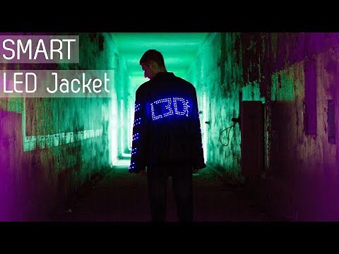 Smart LED light Jacket | Wearable technology - Digital Jacket _P14