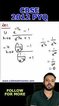 Continuity CBSE 2016 PYQ Solved | CBSE Class 12 Maths #12thmathmentor