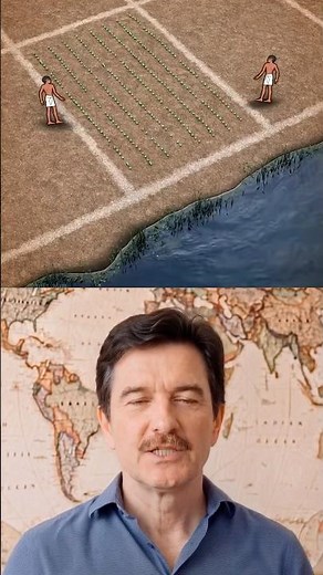 Ancient Egypt’s 3-4-5 rule in land measurement #ancientegypt #geometry #landsurveying