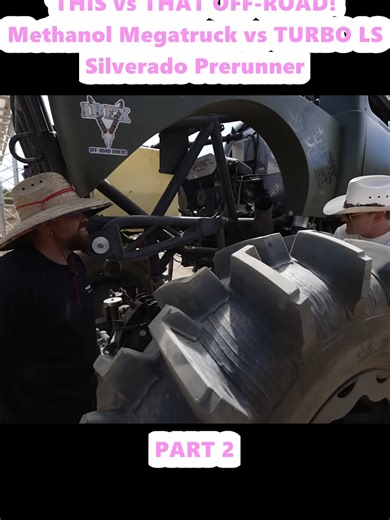 THIS vs THAT OFF-ROAD! Methanol Megatruck vs TURBO LS Silverado Prerunner (2)