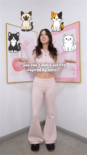 Types of cats as outfits!! ❤️🐈‍⬛🐈 | fashion outfit inspo style tips ootd grwm