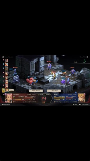 Final Fantasy Tactics Ivalice Chronicles - Cletienne's Time Mage Jumping Acrobats 🎪