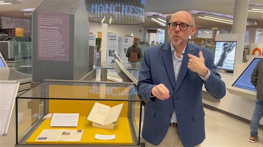 Deaf history exhibition at Manchester Central Library. Don’t miss it till 30th June. Enjoy the video from World Federation of the Deaf Ry President Dr Joseph Murray and BDA Chair Dr Robert Adam. | British Deaf Association