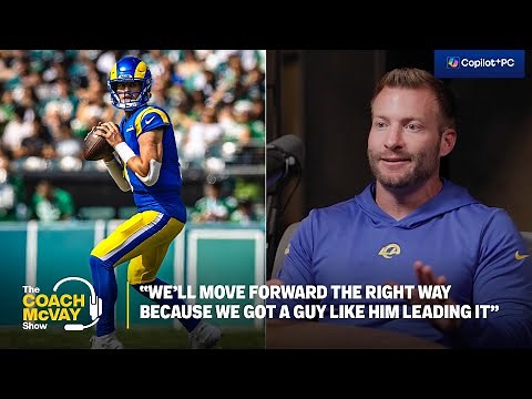 Sean McVay On Lessons From Rams-Eagles Matchup, Rams' Red Zone Performance & More | Coach McVay Show