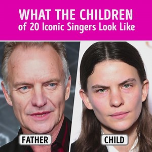 37K views · 210 reactions | What the Children of 20 Iconic Singers Look Like | CelebRatings | Facebook