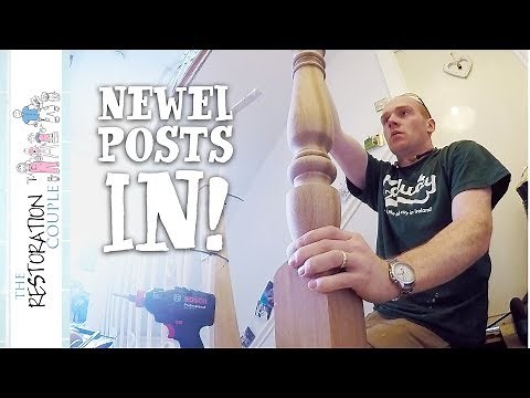 Stair Renovation - Newel Posts & Bases