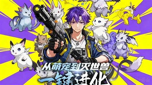 【一口气看完】 从萌宠到灭世兽：一键进化全季 超长合集