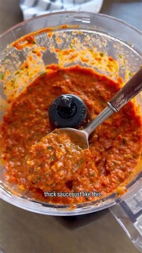 Romesco Pasta 😍 The BEST Creamy Spanish Sauce You Need to Try!