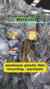 DOING company's aluminum plastic film recycling #pyrolysis furnace