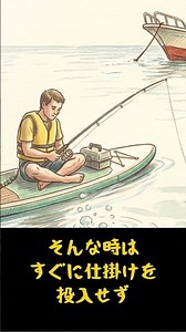 SUPフィッシング、これNGです1 見えないダイバー