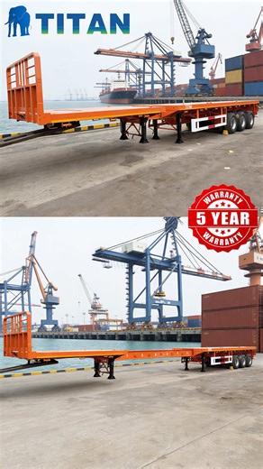 🚜💥 TITAN Extendable Flatbed Trailer: Powerful Performance Efficient Design! 💥🚜 ✨ Superb Load Capacity — Easily handles heavy-duty cargo! ✨ Extendable Design — More flexible operation, effortless access to narrow spaces! ✨ All-Steel Construction — Durable and stable, ensuring peace of mind during operation! ✨ Increased Work Efficiency — One trailer handles multiple tasks, saving time and reducing labor! #extendabletrailer #flatbedtrailer #semitrailer #trucktrailer #customtrailer