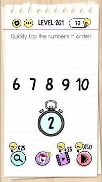 brain test level 201