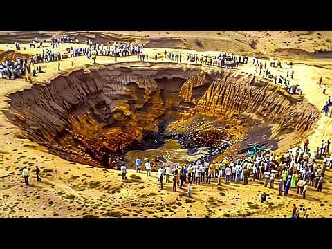 Mysterious Craters That Appeared Overnight With No Impact Detected