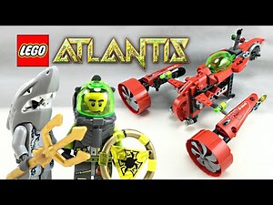 LEGO Atlantis Typhoon Turbo Sub set review! 2010 set 8060!