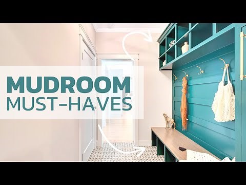 PRACTICAL MUDROOM DESIGNS | Entryway and Mudroom Ideas to Optimize Your Storage