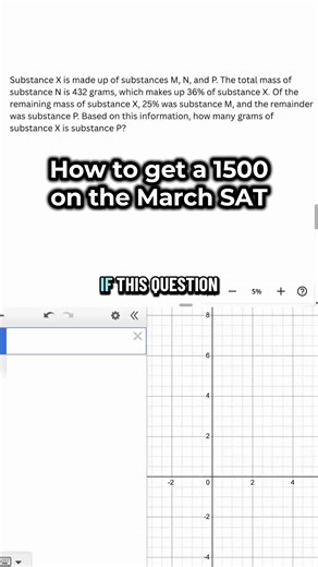 Follow for daily SAT hacks that actually work. Comment “March” for my free Desmos guide that has everything you need to get a 1500 on the SAT, including multiple hours of content, practice tests, and more! #desmos #marchsat #sat