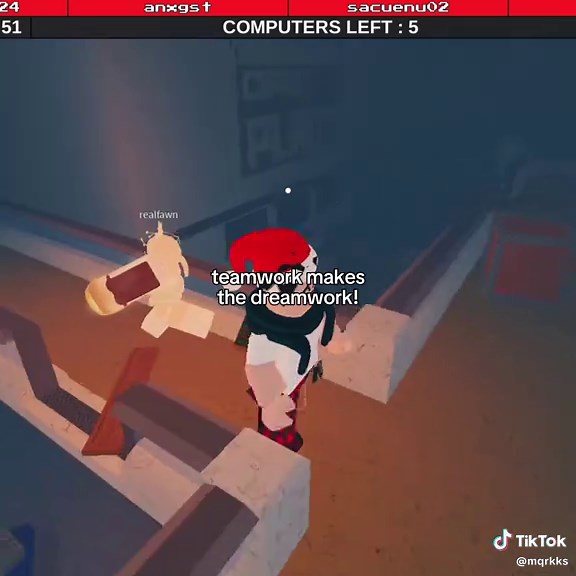 teamwork in flee the facility // if y’all are confused, i basically helped my teammate flop away from the beast, so sge wouldn’t get captured. // #fleethefacility #fleethefacilityroblox #robloxfleethefacility #fleethefacilitycontent #fleethefacilitytiktok