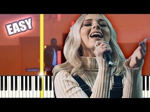 With You - Elevation Worship | EASY PIANO TUTORIAL + SHEET MUSIC by Betacustic