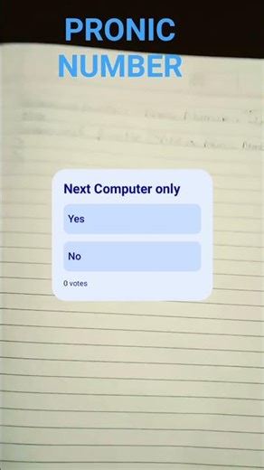 PRONIC NUMBER PROGRAM!
