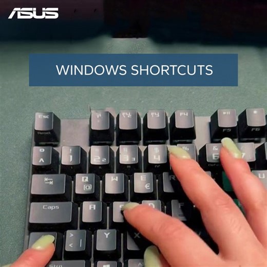 4.2K views · 12 reactions | Heute haben wir wieder einige nützliche Shortcuts vorbereitet, mit denen Du noch produktiver arbeiten kannst! Kanntest Du diese Shortcuts bereits? | ASUS | Facebook
