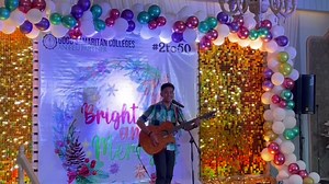 1.1K views · 69 reactions | Here's a look at our 2 to 50 event, a singing competition among our GSC family. Surely Samaritanos are something when it comes to hitting those high notes! ✨ Iba ang talento ng isang Samaritano! Like and follow our official page for more exciting updates!  #TwotoFifty #GSCTalentShow #SingingContest | Good Samaritan Colleges | Facebook