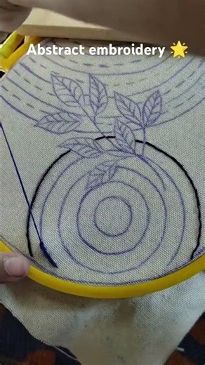 Abstract embroidery design simple and elegant 🎀🌟 #wearyourstory