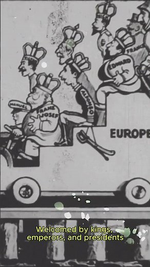 Theodore Roosevelt’s European Tour – 1910 Political Cartoon #history #PoliticalCartoon