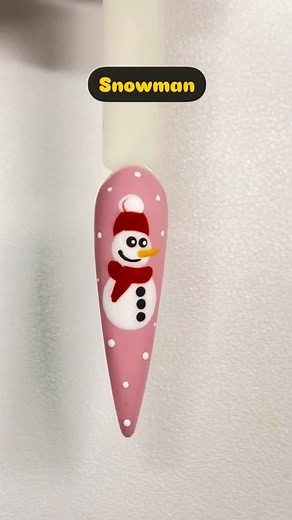 745K views · 7.1K reactions | Easy way to draw Snowman. #snowman #snowmannails #christmasnails #winternails #holidaynails #nailart #easynailart | Just U&I Nail Spa | Facebook
