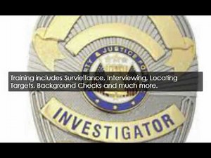 Private Investigator Schools Online | PI Schools Online