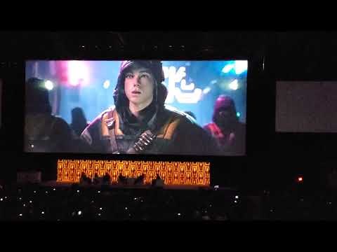 Star Wars Jedi: Fallen Order Trailer Reveal and crowd reaction.
