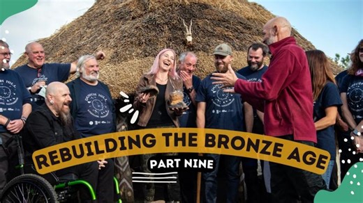 The Grand Opening with Phil Harding Alice Roberts | Rebuilding the Bronze Age - Part 9 | Butser Ancient Farm